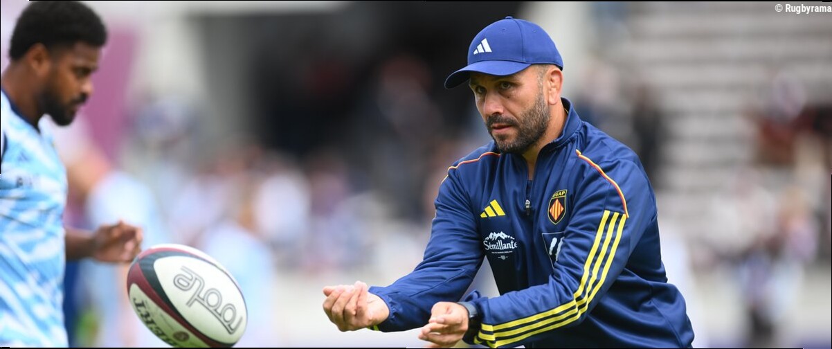 Top 14 - Mathieu Cidre, entraîneur des avants de l'Usap, suspendu huit semaines pour ses propos envers l'arbitrage
