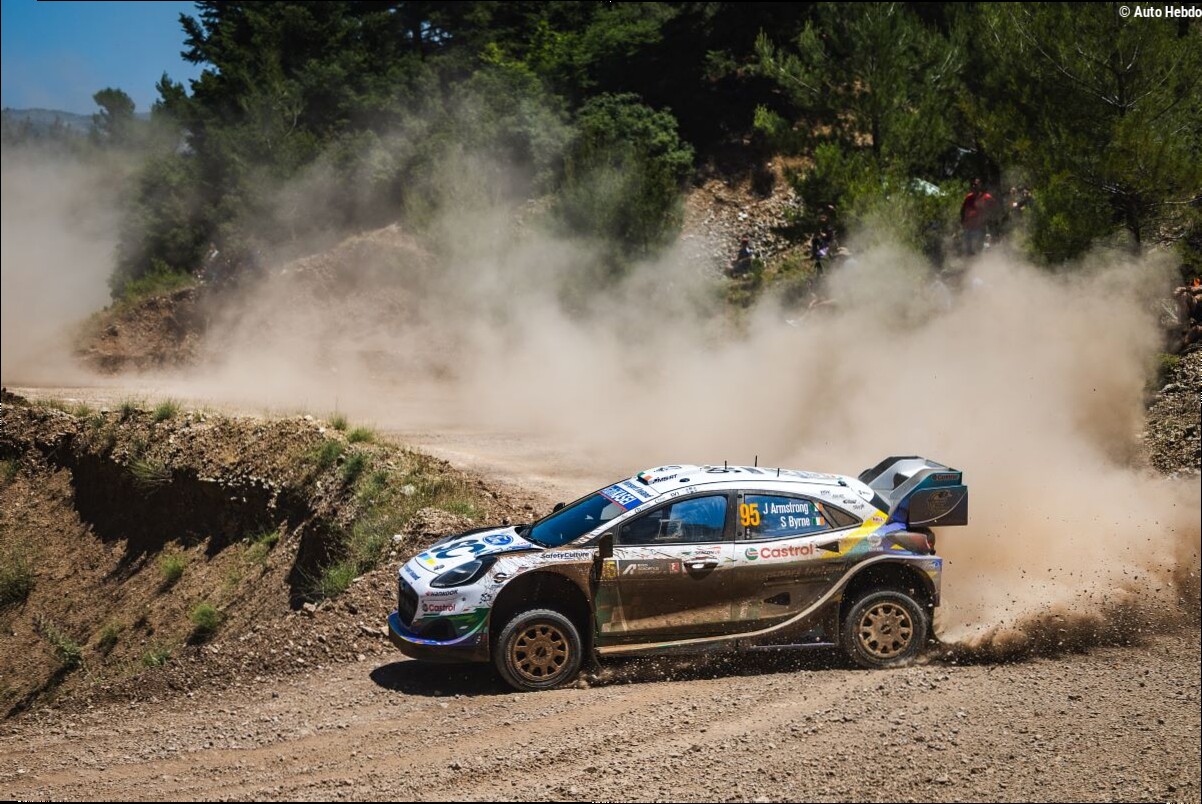 Enfin le réveil pour M-Sport au Rallye de l'Acropole