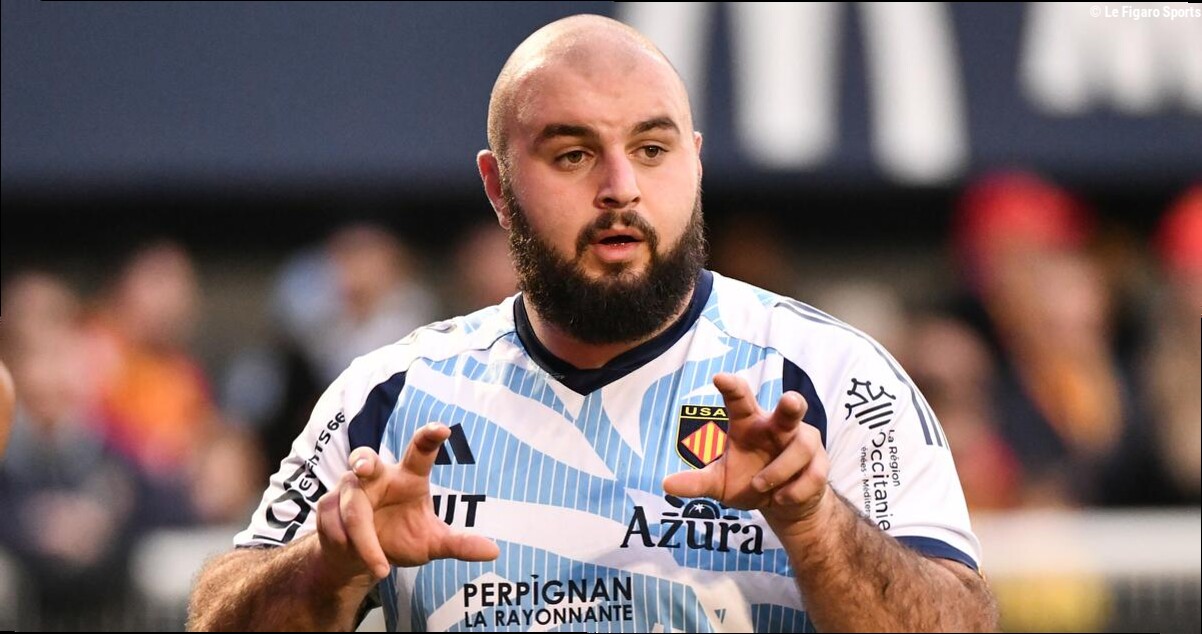 Top 14 : le promu Vannes annonce l'arrivée du pilier international Giorgi Beria en provenance de Perpignan
