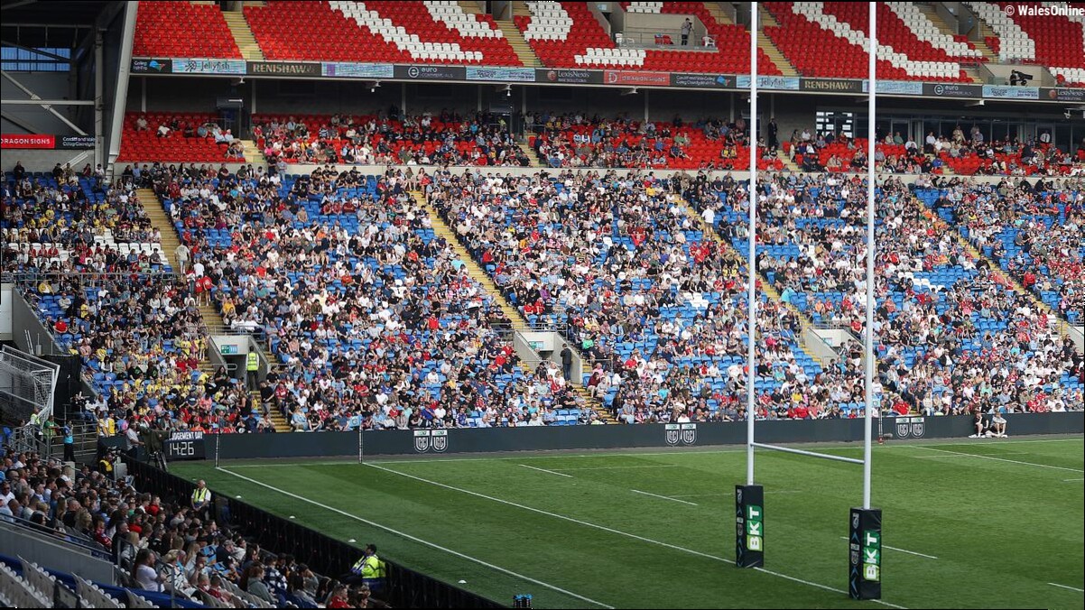 Wales v Fiji to be played in front of 16,000 crowd as entire stand closed off