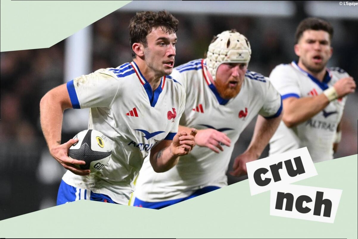 Podcast « Crunch » - Face aux All Blacks, une défaite frustrante ou encourageante pour l'équipe de France ?