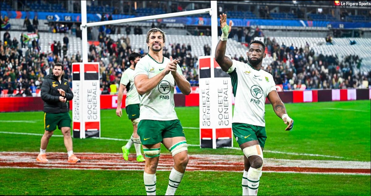 Rugby, Championnat des nations : Kolisi et Etzebeth forfaits avec les Springboks face à l'Angleterre
