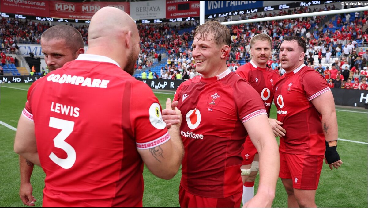 Wales v Fiji player ratings as giant silences doubters and Jac Morgan immense