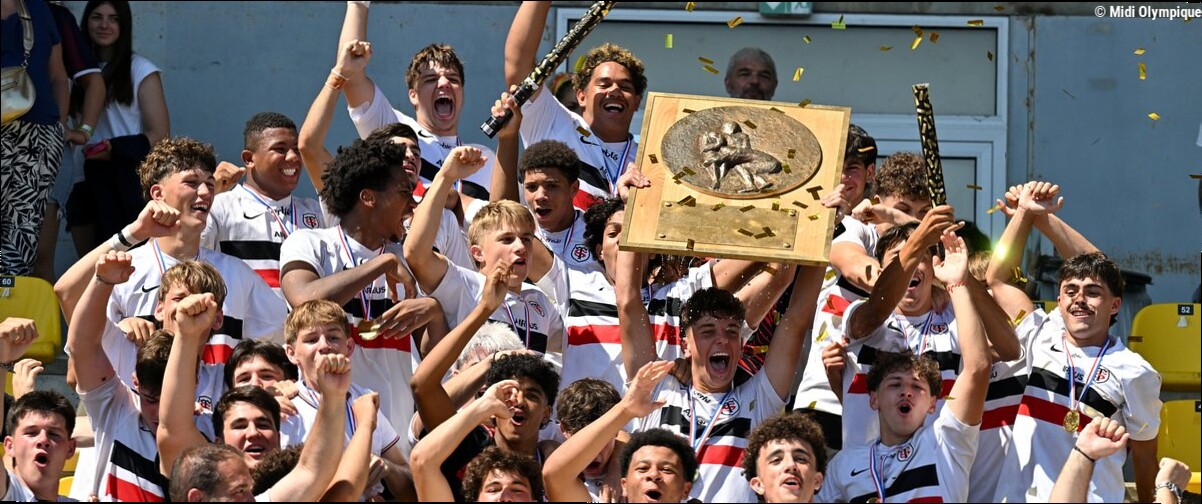 Amateurs - Toulouse, onze ans après, est champion de France cadets Alamercery après son succès face à Bordeaux-Bègles