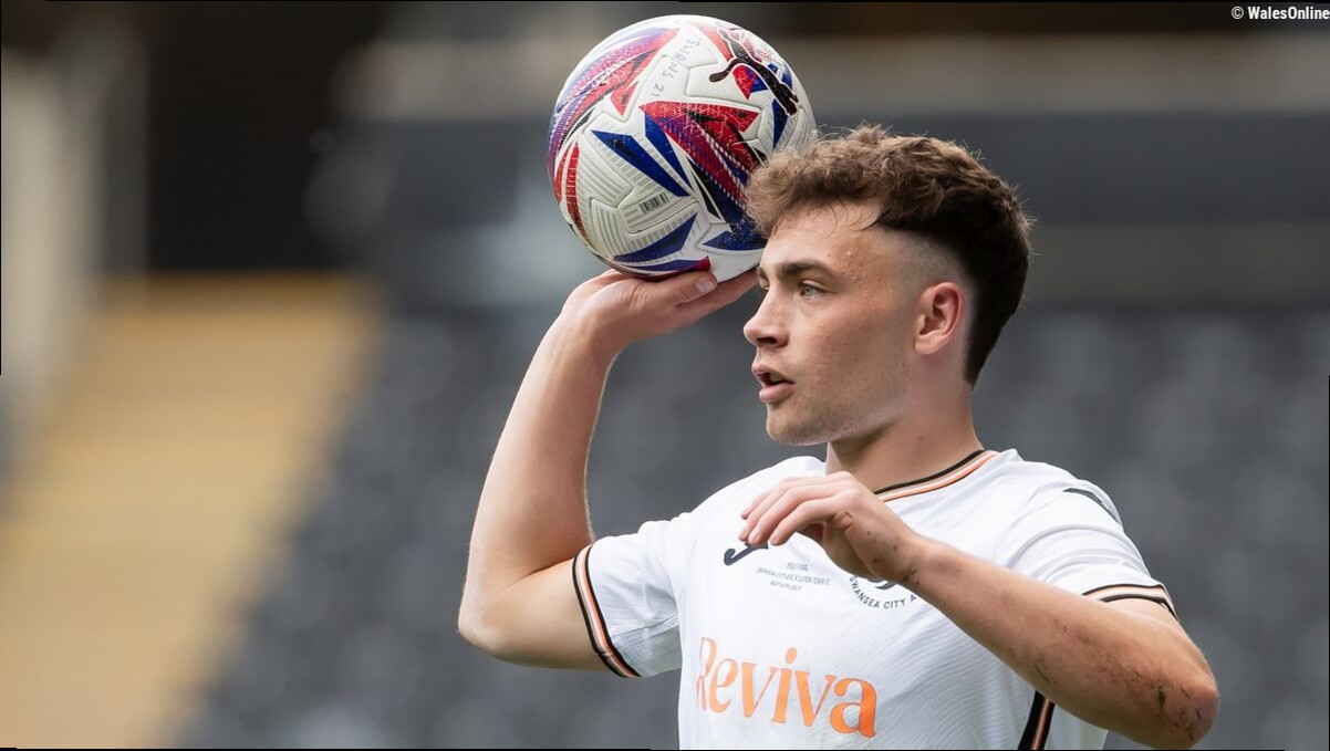 Wales rugby international's son signs Swansea City deal and targets breakthrough