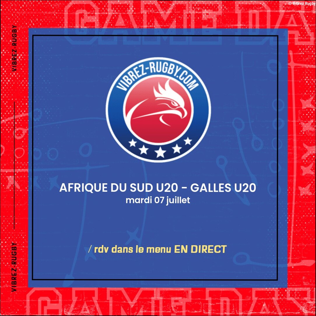 Afrique du Sud U20 – Galles U20