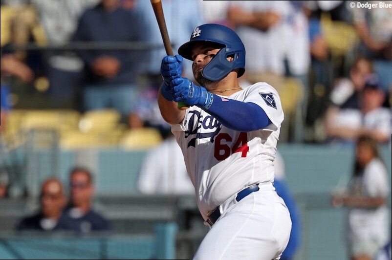 Eliezer Alfonzo On Roster For Dodgers' Evaluation