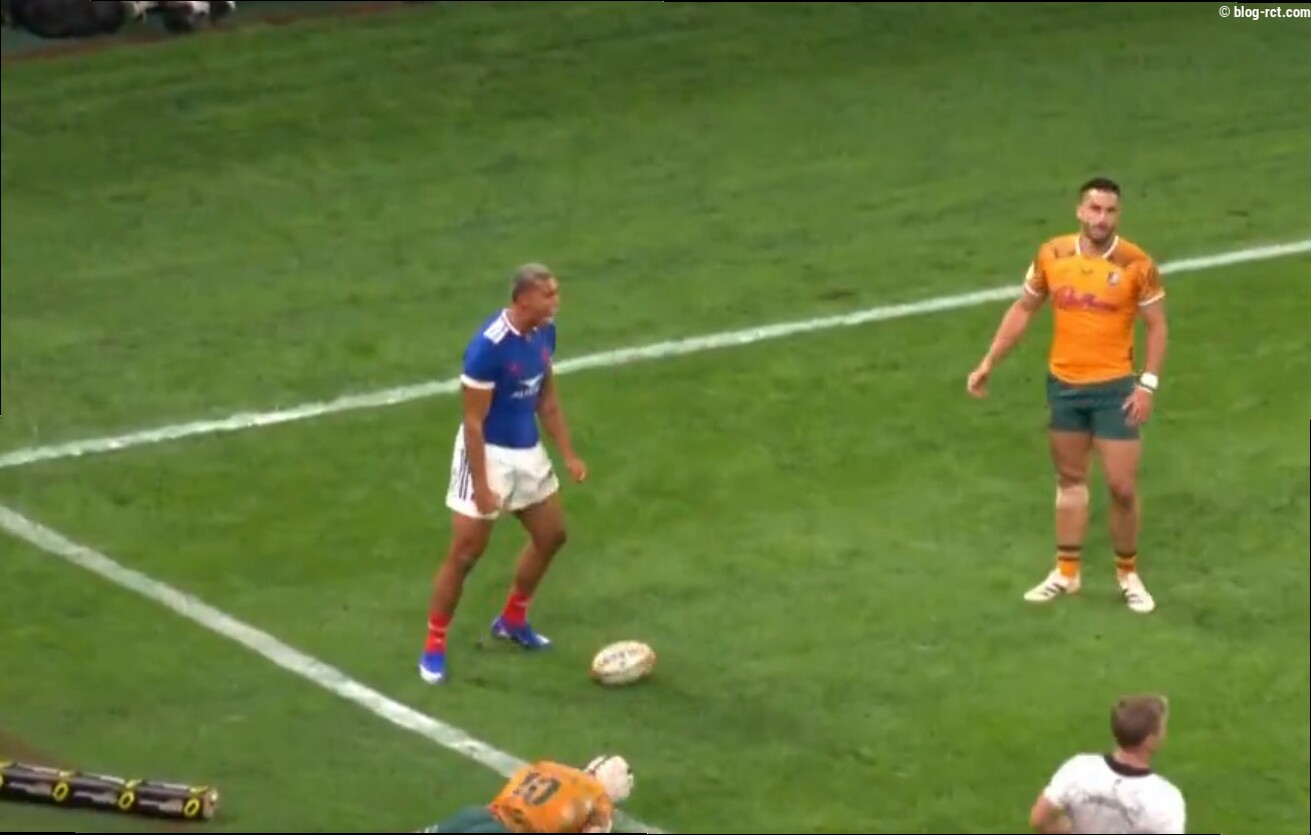 1ère mi-temps : Les deux essais du XV de France contre l'Australie