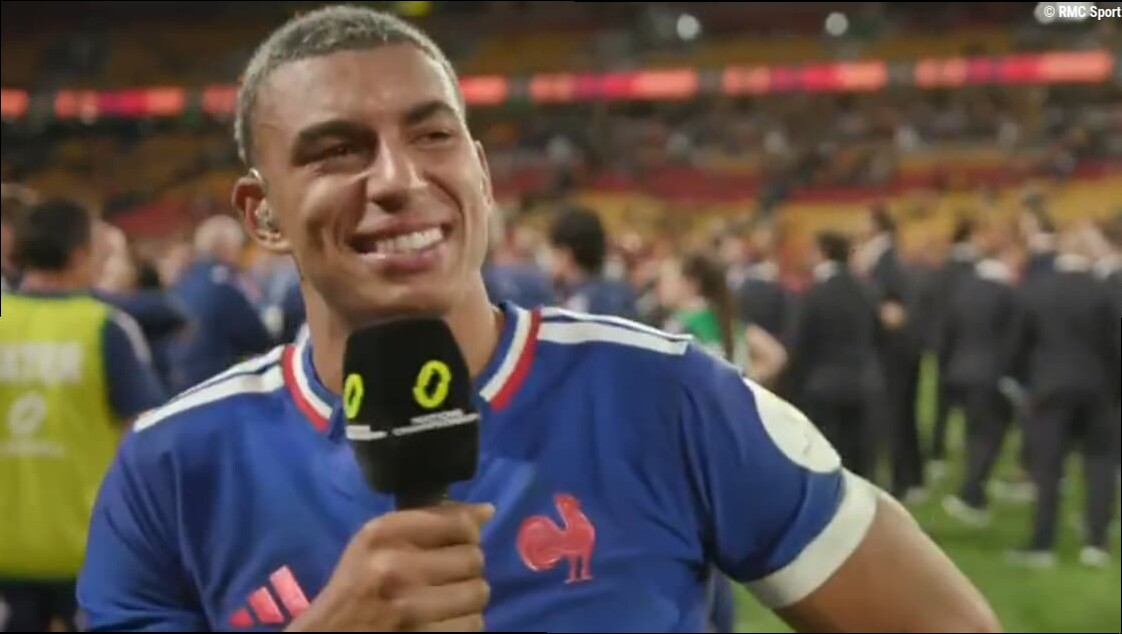 Australie-France: "C'est une dinguerie", la belle émotion de Grandidier, en larmes après son doublé pour ses débuts avec les 