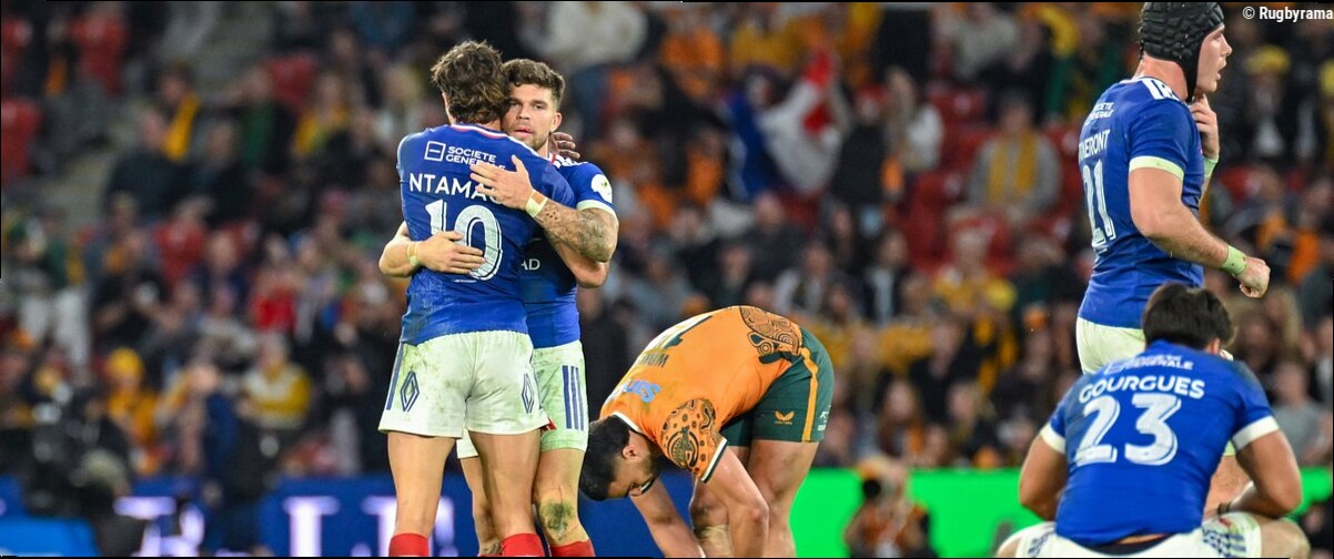 Australie - France - "On parle à peu près le même rugby" : Romain Ntamack revient sur son association avec Matthieu Jalibert