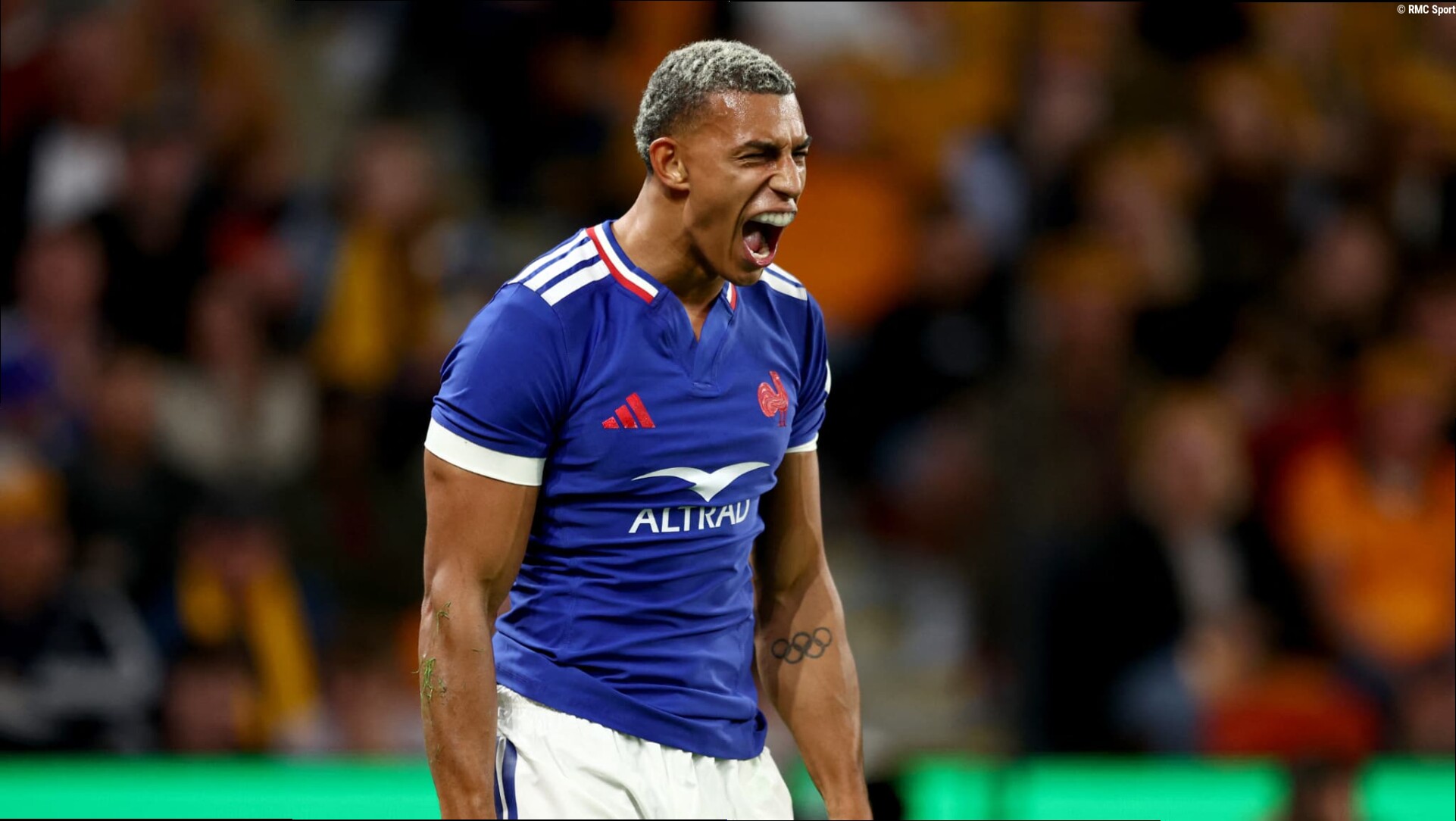 Australie-France: "Je ne trouve pas les mots", la folle première d'Aaron Grandidier avec les Bleus