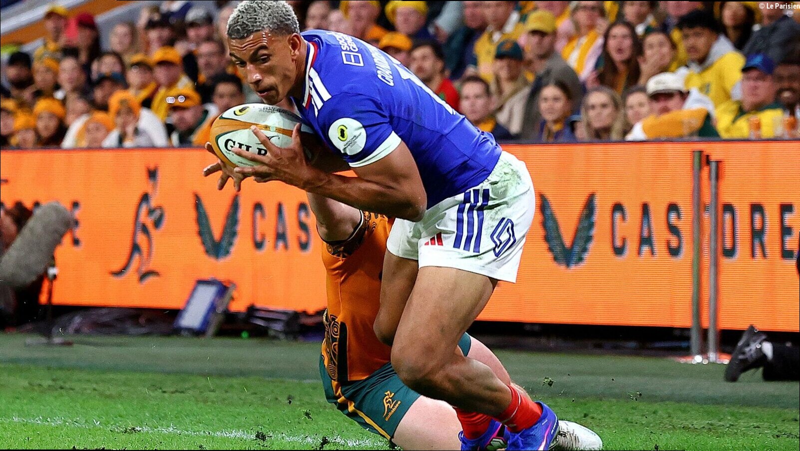 « C'est une grande chance pour le rugby français » : du 7 au XV, Aaron Grandidier, la nouvelle étoile des Bleus