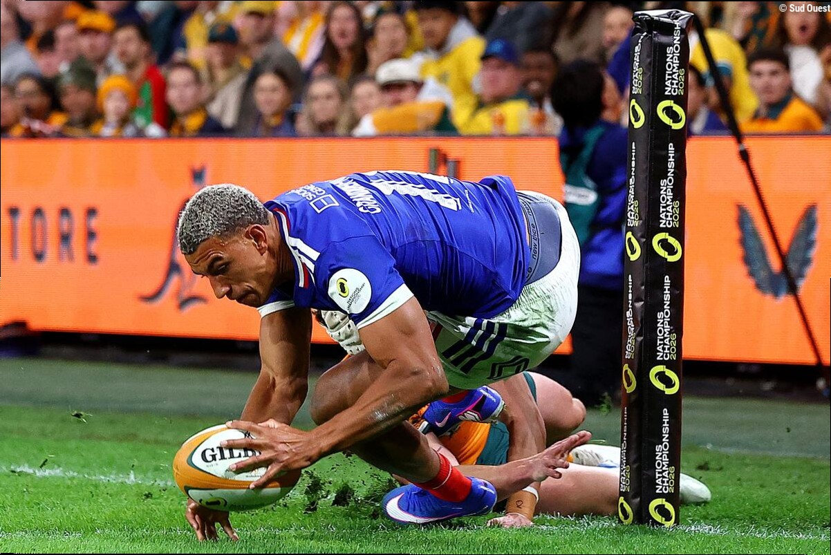 Australie - France : le jour de gloire du Palois Aaron Grandidier-Nkanang