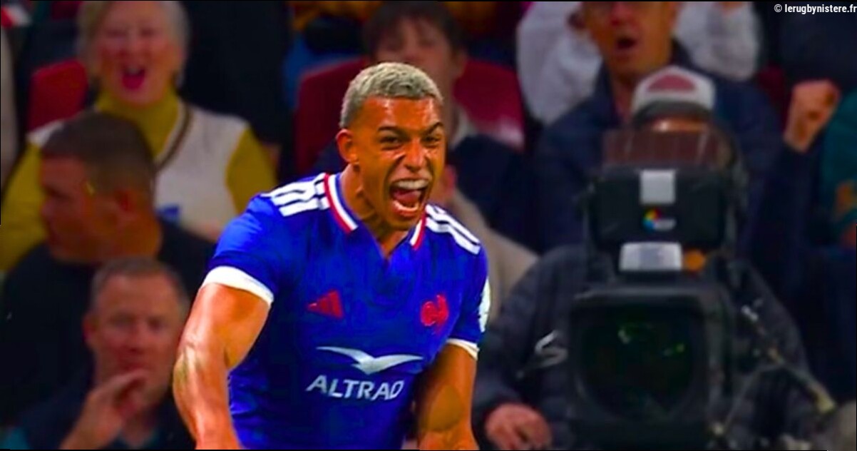 Deux essais pour sa première sélection avec le XV de France : Aaron Grandidier déjà un statut à part ?