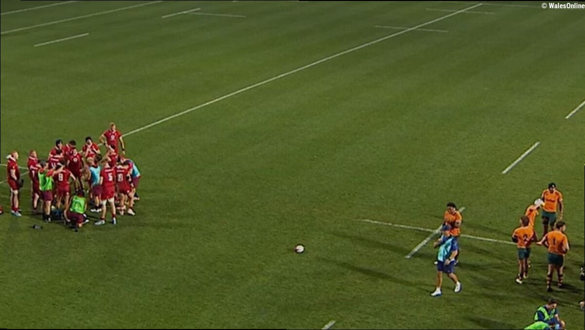 Wales rugby match halted as screams heard on TV coverage and medics rush on