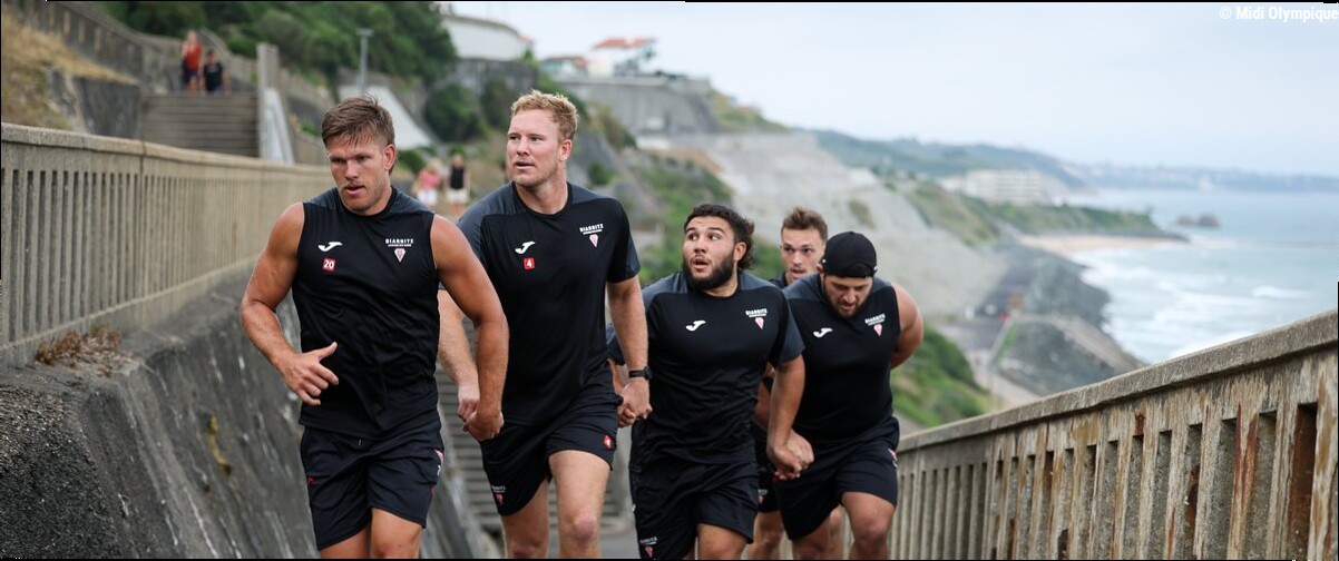 Pro D2 - Reportage. Des "100 Marches" au "BO Challenge" : dans les coulisses de la préparation des Biarrots