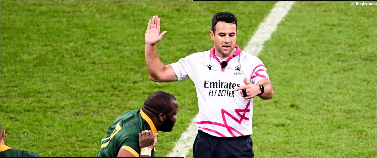 Championnat des nations - Ben O'Keeffe arbitre de Japon - France, une première depuis le quart contre l'Afrique du Sud