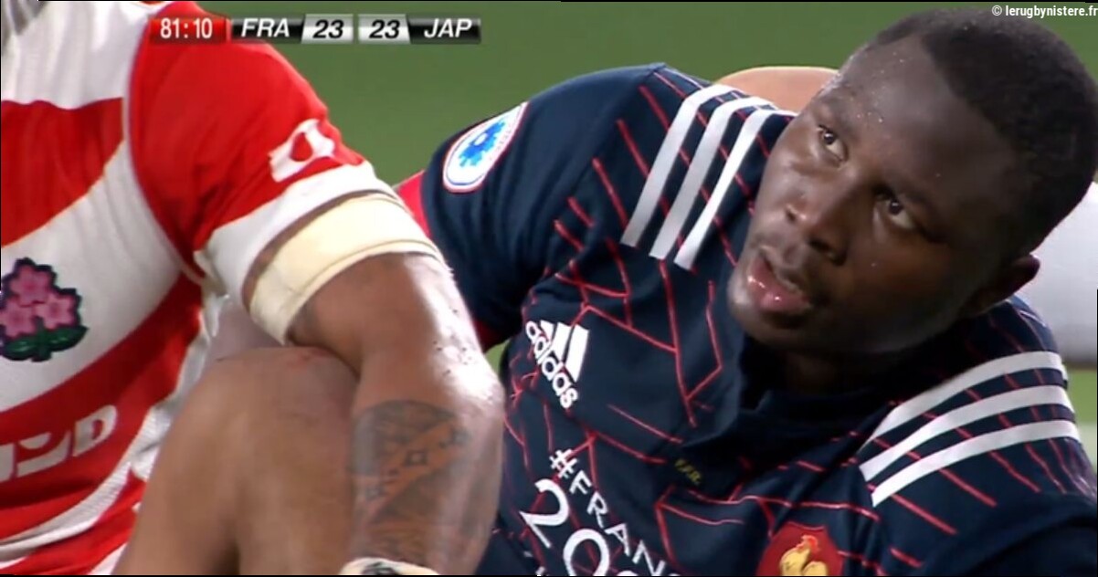 Vidéo. Sous les huées de l'Arena, les Bleus accrochés par le Japon en 2017 concèdent le match nul