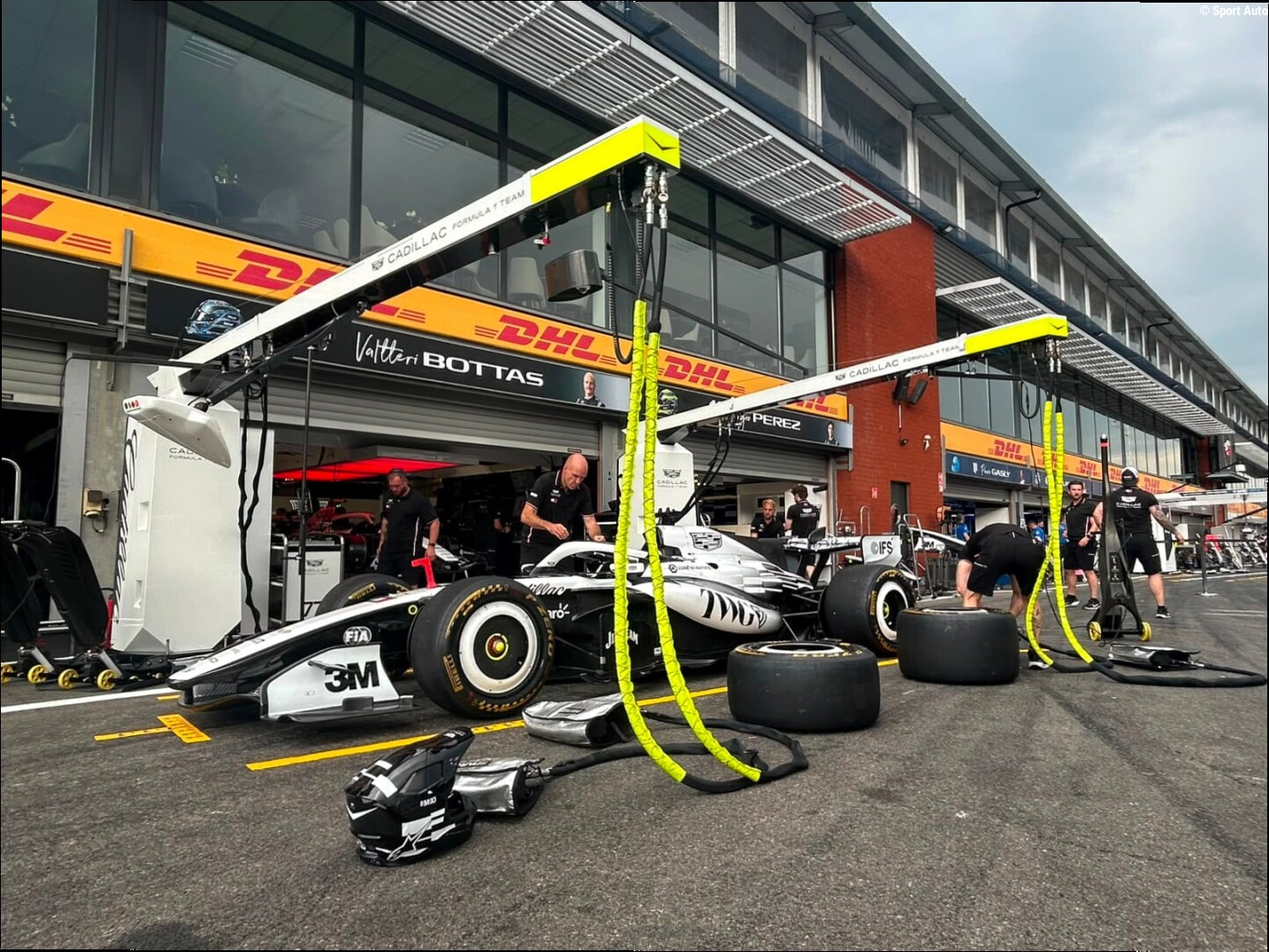 En images : au plus près des F1 2026, au coeur de la pitlane de Spa-Francorchamps