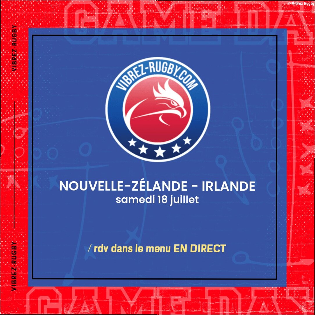 Nouvelle-Zélande – Irlande