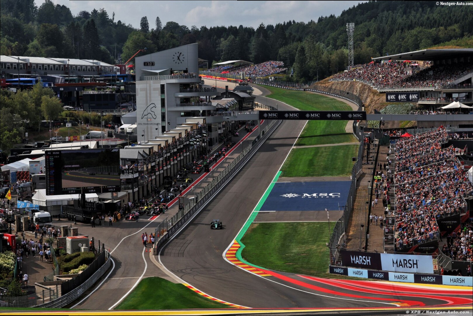 La F1 continue sa folie populaire : Madrid et Spa à guichets fermés !