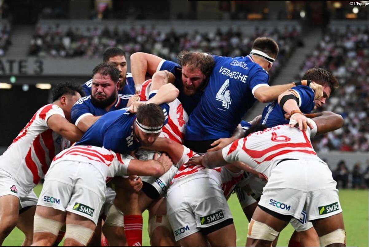 Mauls, ballons hauts, défense... des bons points pour les Bleus dans l'hémisphère Sud avant les vacances