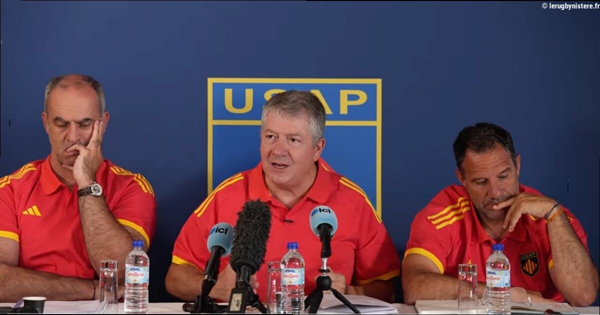 "Stabiliser l'USAP dans les dix premiers du Top 14 sur les saisons qui arrivent" : les ambitions de l'USAP pour 2026-2027