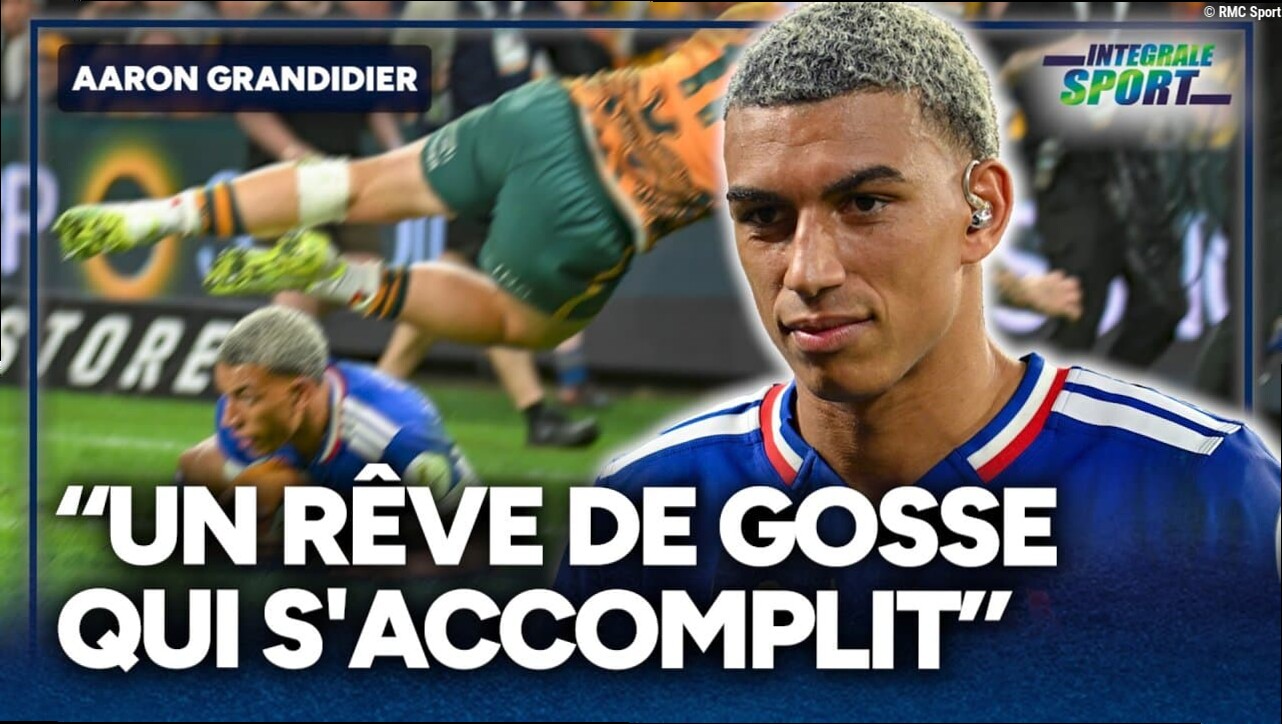 XV de France : "Rester le plus longtemps possible" en équipe de France confie A. Grandidier-Nkanang