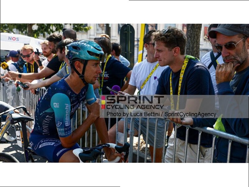 TOUR DE FRANCE. TIBERI: «HO SOFFERTO TROPPO IL CALDO, MA CERCHIAMO DI CHIUDERE BENE»