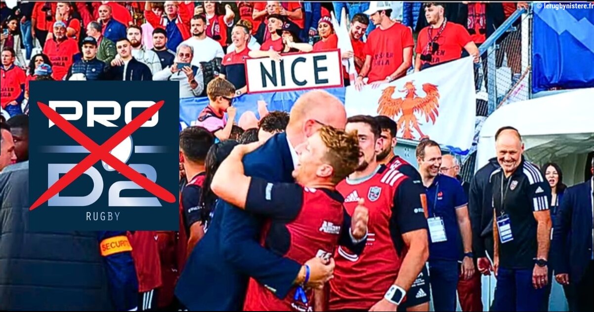Nice n'évoluera (pour l'instant) pas en Pro D2 la saison prochaine, rétrogradé par l'Autorité de régulation du rugby