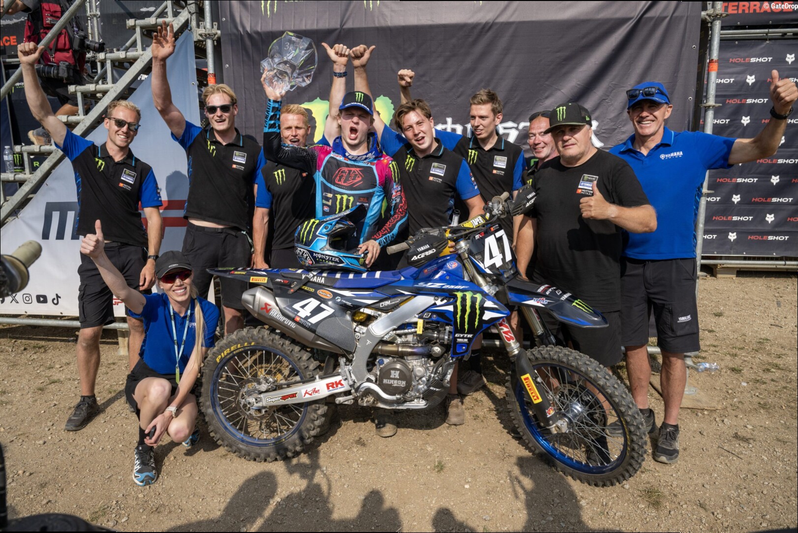 Karlis Reisulis reflects on his first MX2 podium: "I've been waiting a really long time for this"