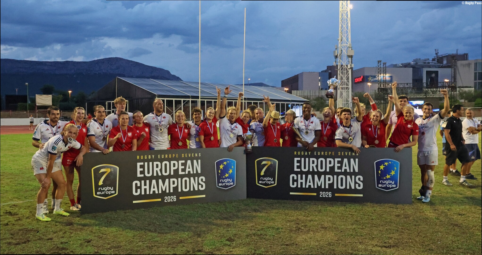 Rugby Europe 7s : la France puissance cinq, la Pologne modèle de constance