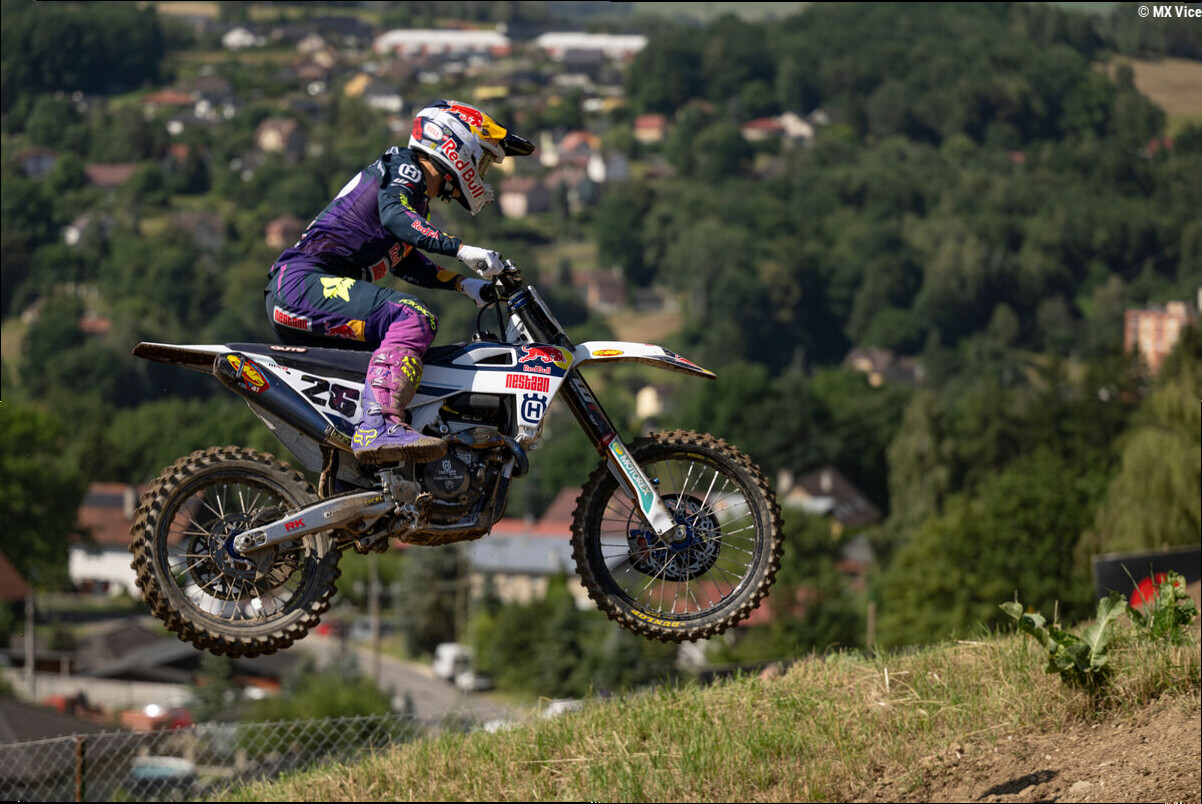 Liam Everts speaks about his moto win in Loket