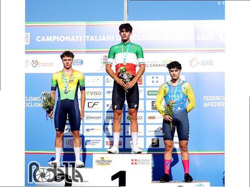 TRICOLORI ASSOLUTI. ORO DI ARNOLDI NELLO SCRATCH JUNIORES. GALLERY