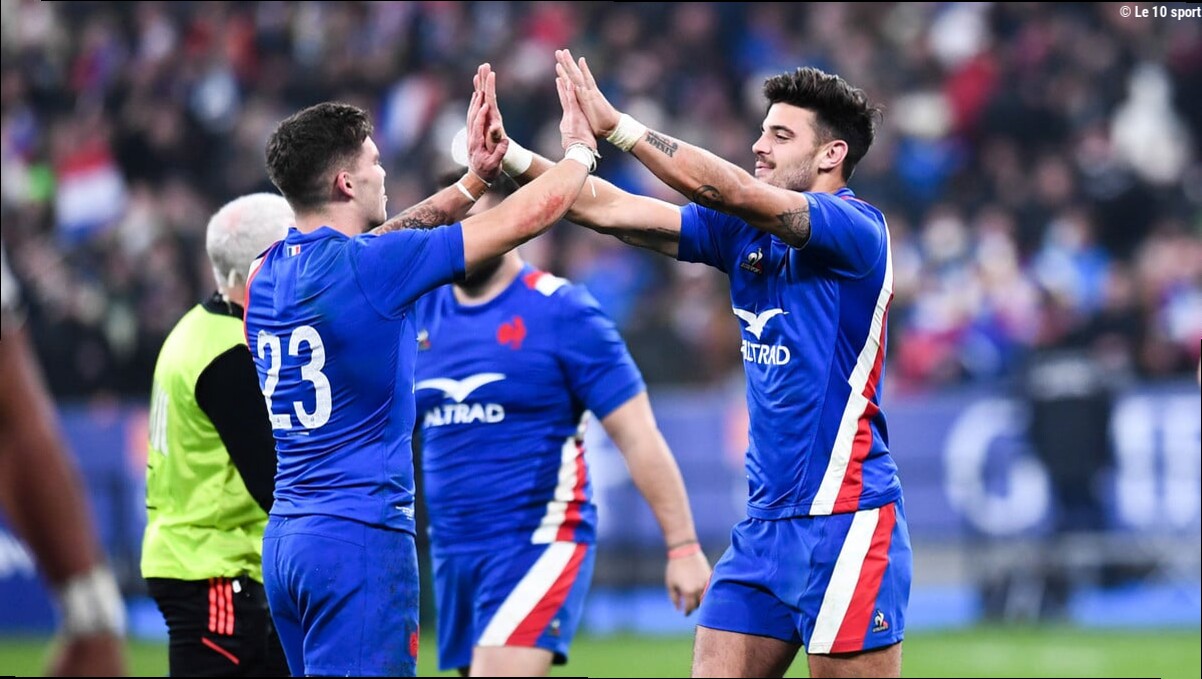 Matthieu Jalibert avec Romain Ntamack : «Ça devrait effrayer n'importe quel adversaire», la surprise du XV de France est vali
