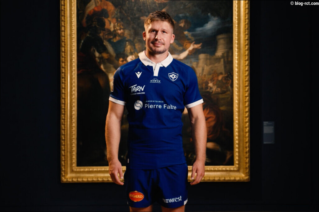 Le Castres Olympique dévoile son nouveau maillot domicile 2026-2027