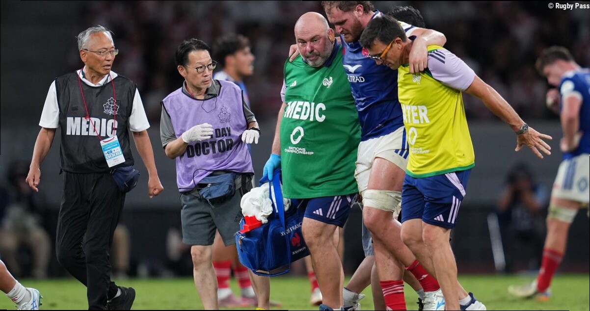 Pas d'opération mais pas de reprise du Top 14 non plus pour Lenni Nouchi