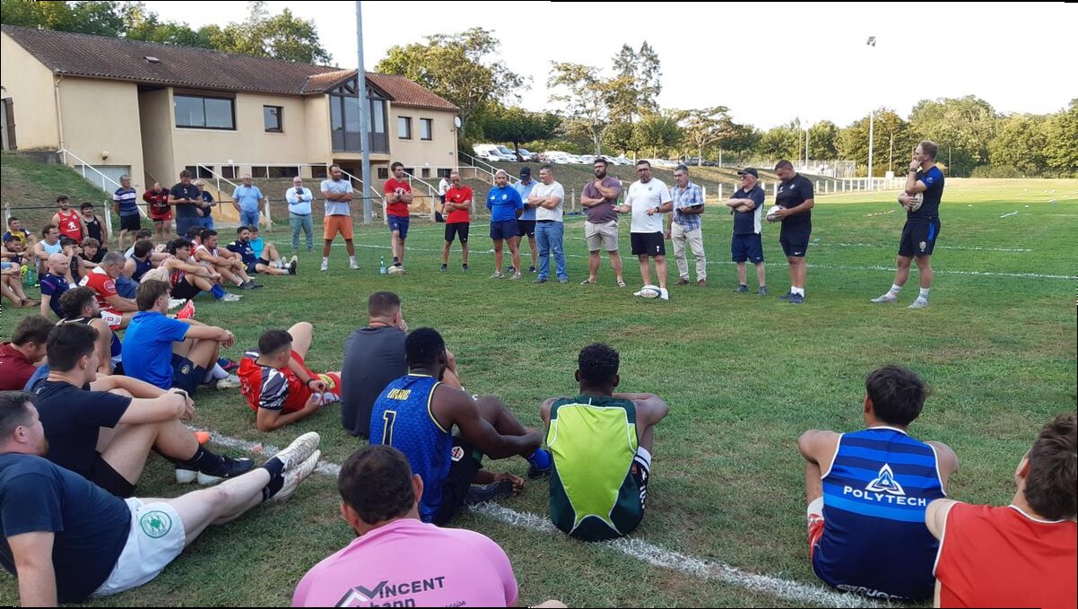 Rugby : « On se met dès maintenant en mode compétiteur », le nouveau manager du CA Sarlat déterminé pour la reprise