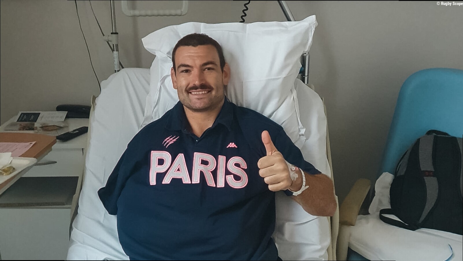 Stade Français : opéré de l'épaule, Romain Briatte absent plusieurs mois