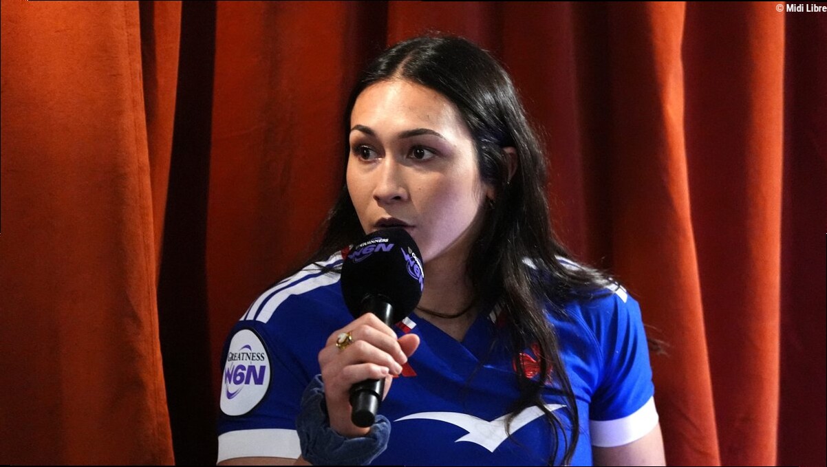 "En raison de ses études de médecine" : la capitaine du XV de France féminin Manae Feleu contrainte de renoncer aux prochains