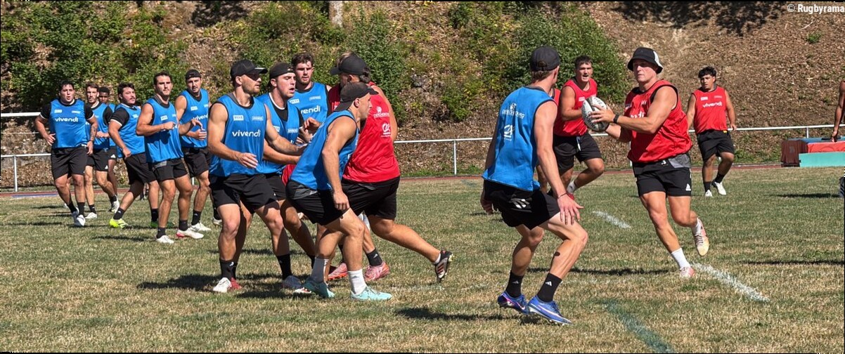 Pro D2 - "On a un système un peu différent qui prône un peu plus le jeu" : en stage à Bugeat, Brive hausse le curseur