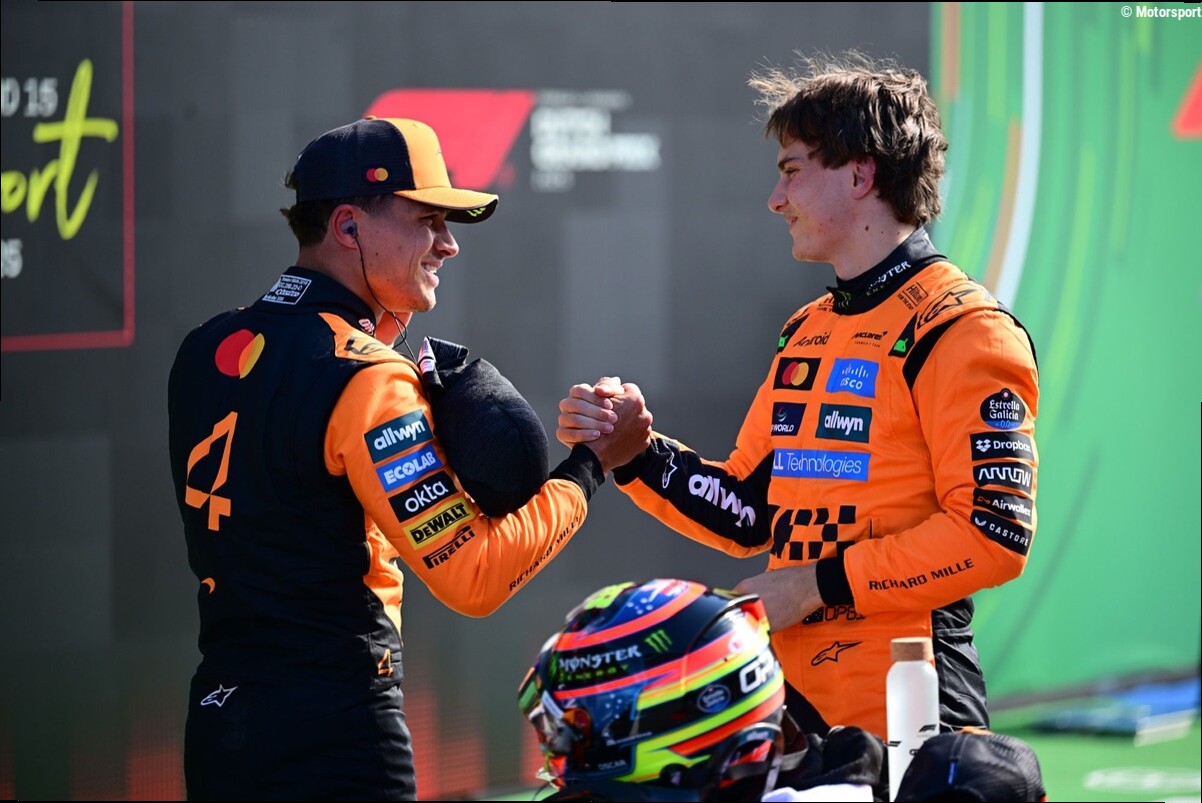 Norris explica su curioso enfoque de "aprendizaje" con sus compañeros en F1