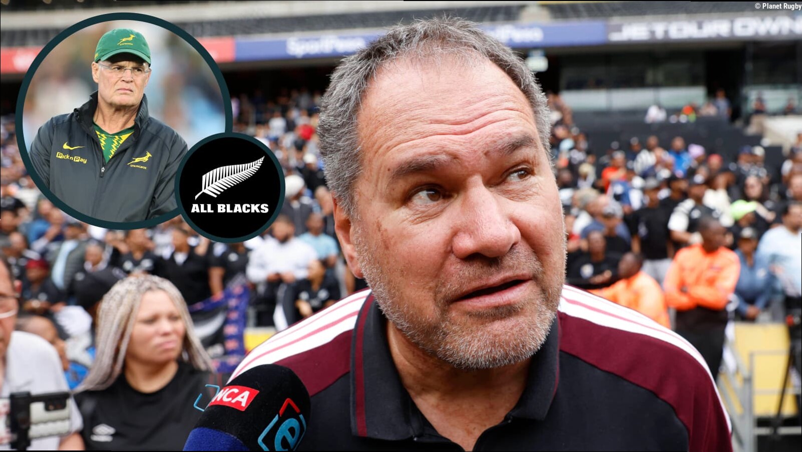 All Blacks: Dave Rennie on 'phenomenal' Rassie Erasmus, 'time out' Ardie Savea and why Greatest Rivalry is 'completely differ