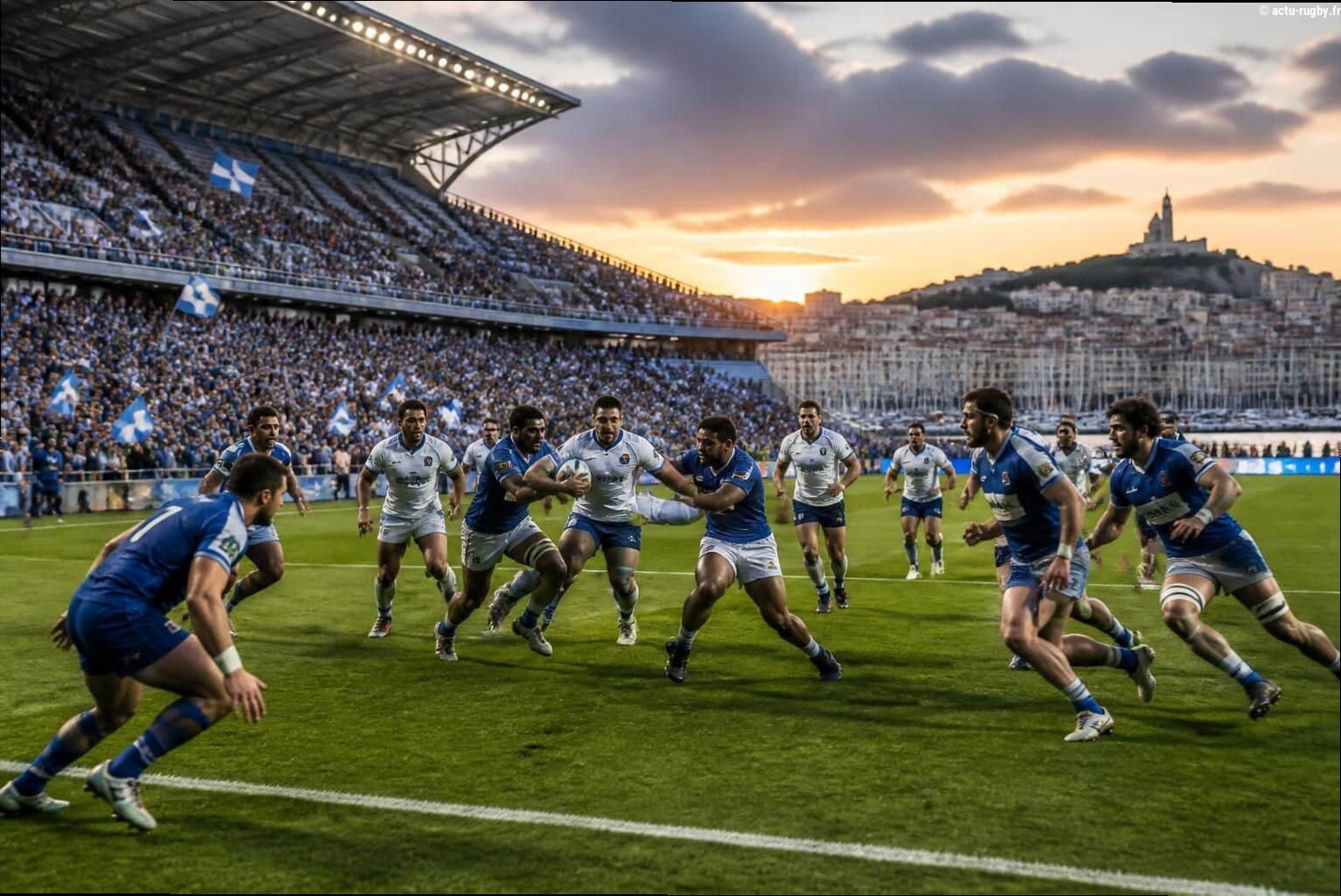 Le projet de fusion du club de rugby marseille espère concurrencer l'hégémonie médiatique de l'Olympique de Marseille