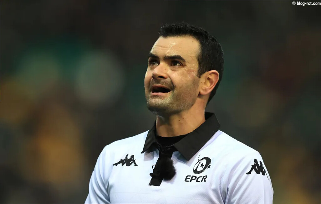 « C'est difficile quand tout le monde s'acharne sur vous » déplore Pierre Brousset, arbitre du Top 14