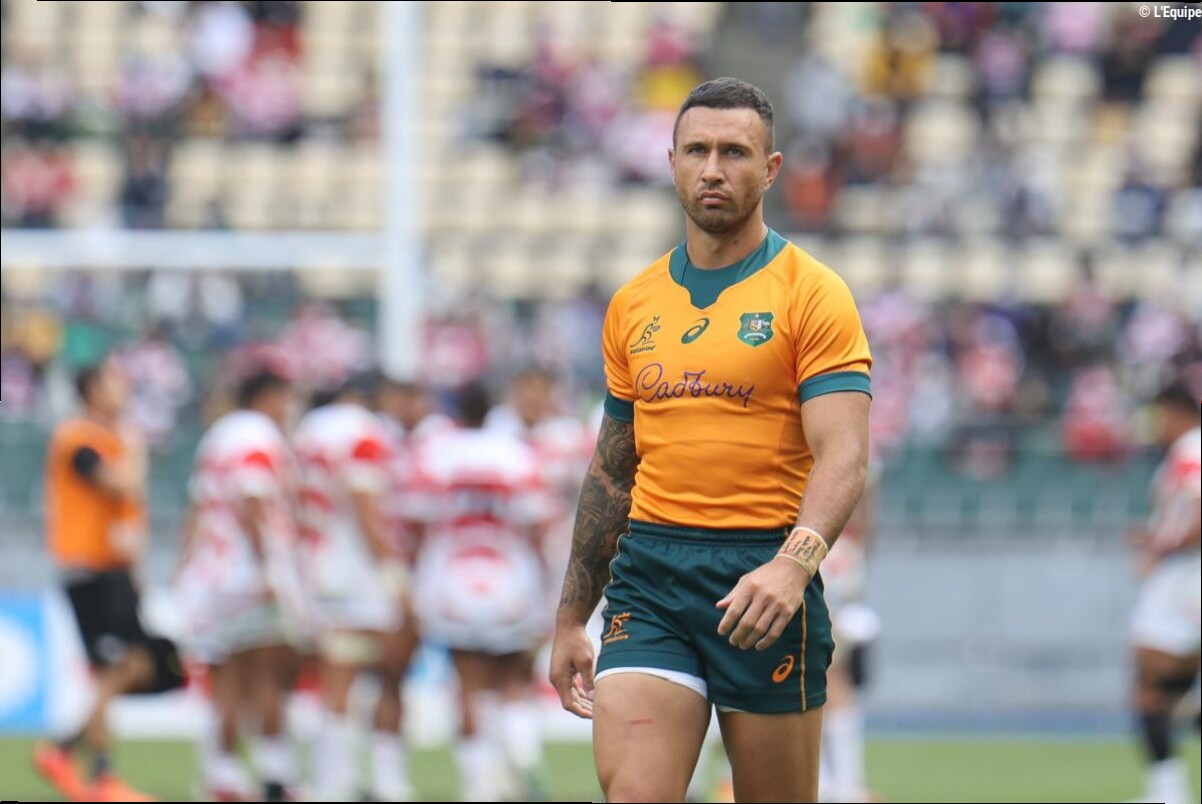 Et si Quade Cooper, 38 ans et absent des terrains depuis un an, revenait avec l'Australie pour disputer la Coupe du monde ?