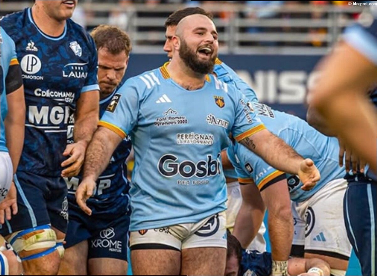 Giorgi Beria explique son choix de quitter l'USAP pour Vannes : « Ça peut paraître un peu égoïste mais… »
