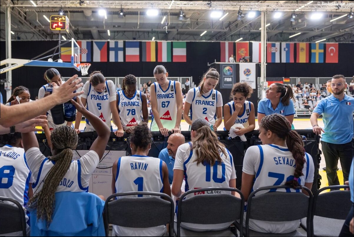 EuroBasket U18 Féminines : 3/3 pour la France