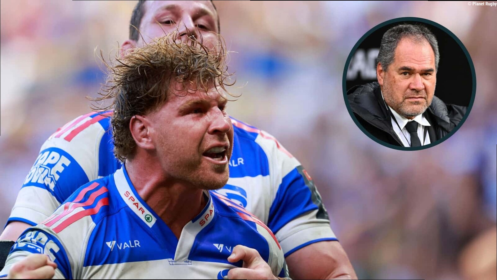 Sir Steve Hansen: Stormers will want to 'rip the All Blacks head off' as their job is to 'beat the s— out' of them for the Sp
