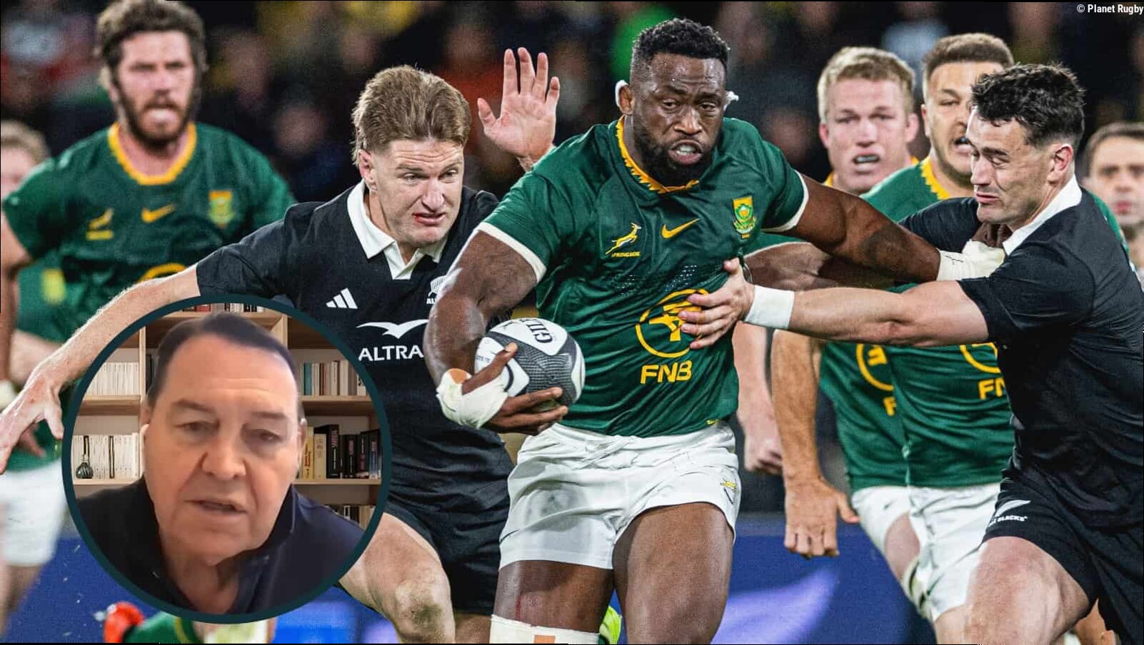 Sir Steve Hansen: Springboks v All Blacks was a 'key' reason why neutral referees were brought in